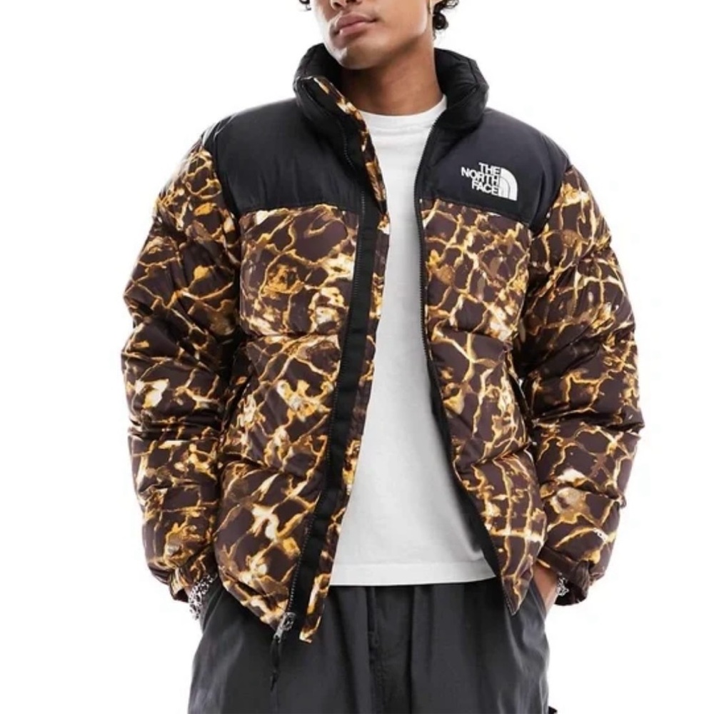 The North Face Men's 1996 Retro Nuptse Jacket 700 Down Coal Brown Sz M L XL XXL